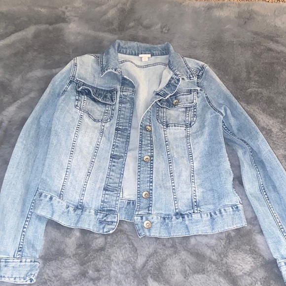Merona Jean Jacket SZ SM - Picture 1 of 4